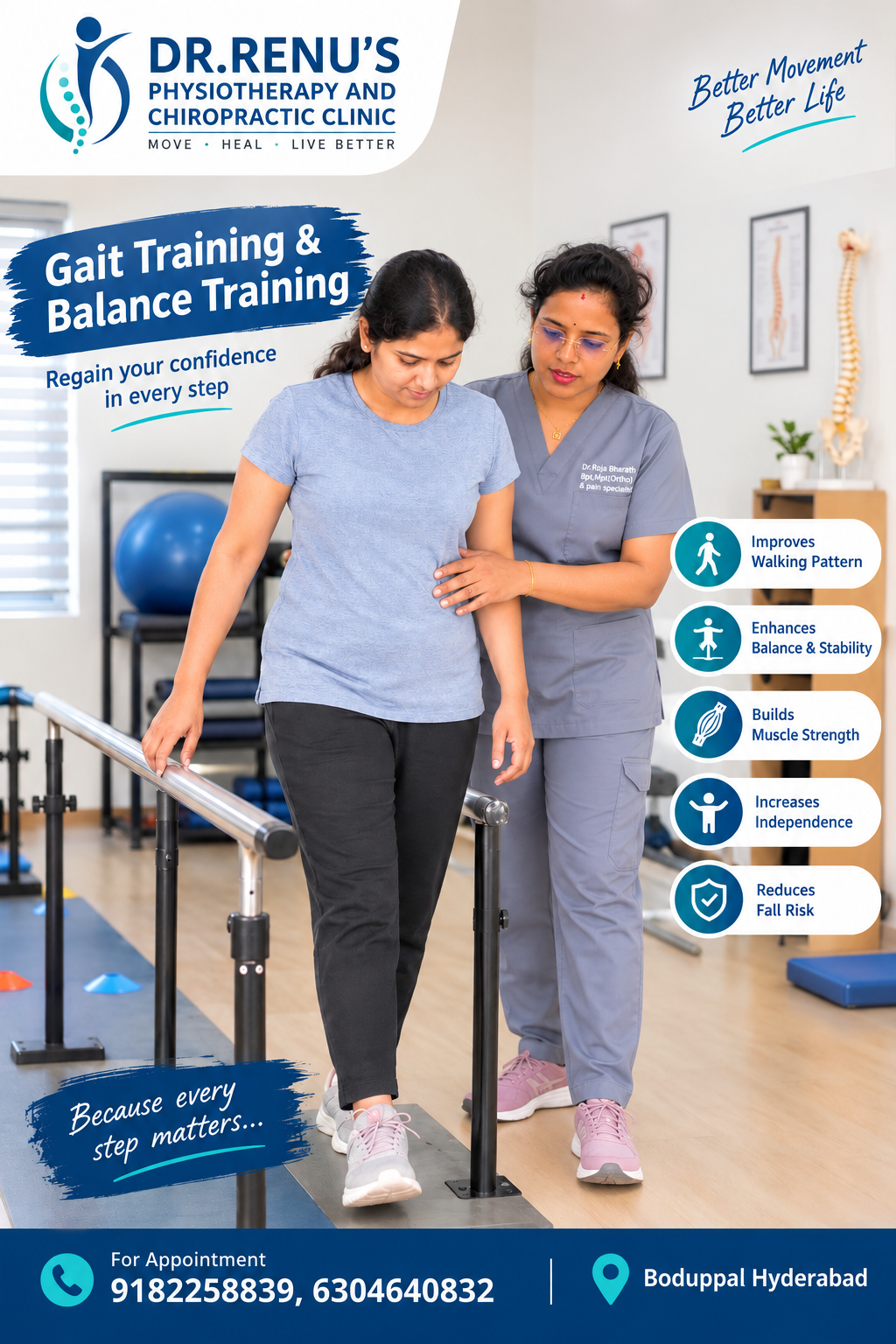 Neurological Rehabilitation & Gait Training at Dr. Renu Clinic